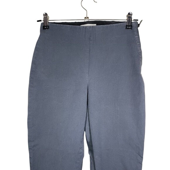 Everlane Womens Work Pant Sz 2  Charcoal  Side-Zip Ankle Stretch Cotton Side Zip - Picture 3 of 11